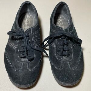 Keds Champion canvas women's black sneakers.